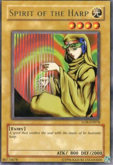 Spirit of the Harp (LOB-EN078) [Legend of Blue Eyes White Dragon (Worldwide English)]