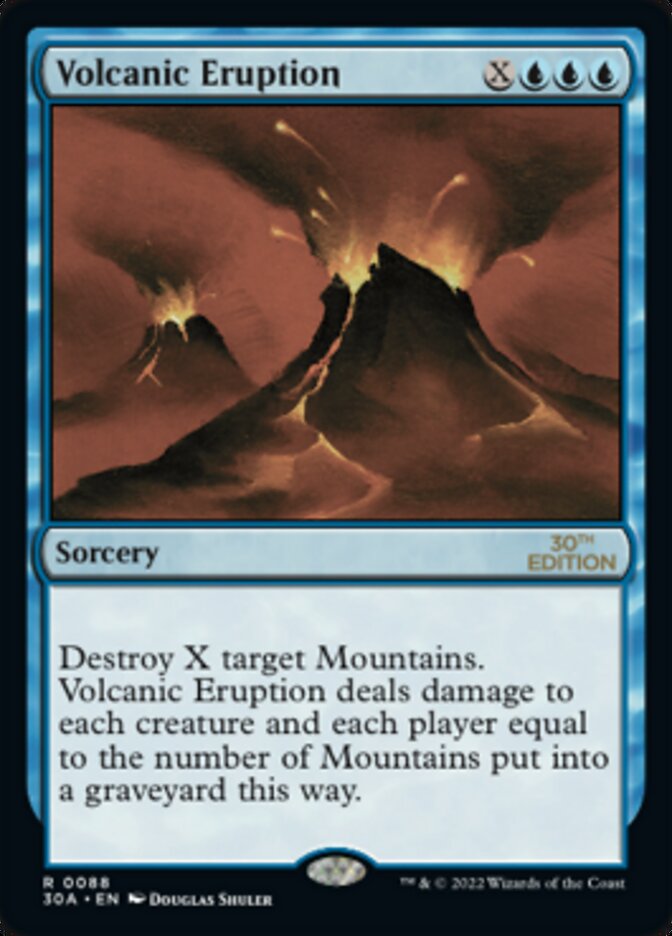 Volcanic Eruption (88) [30th Anniversary Edition]