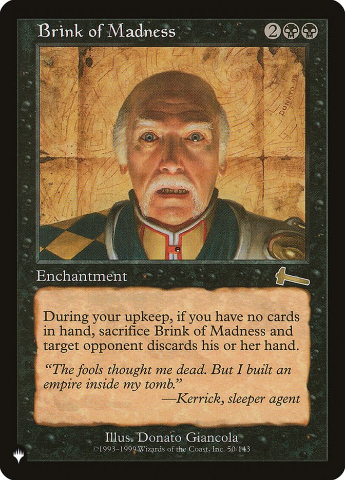 Brink of Madness (50/143) [The List Reprints]