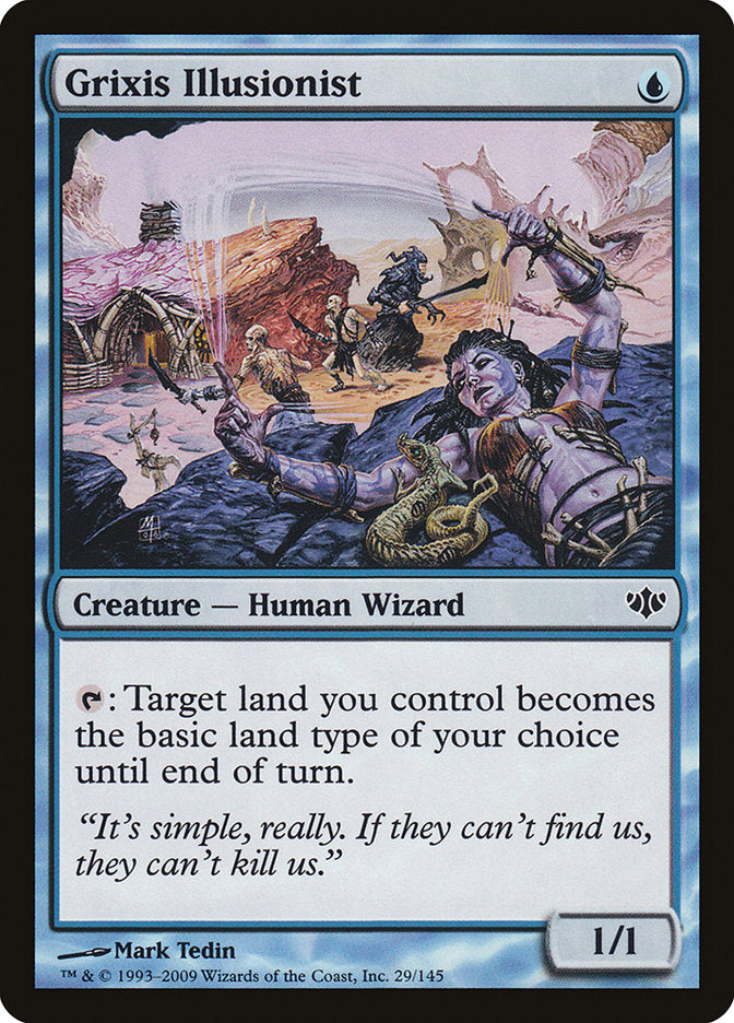 Grixis Illusionist (29) [Conflux]