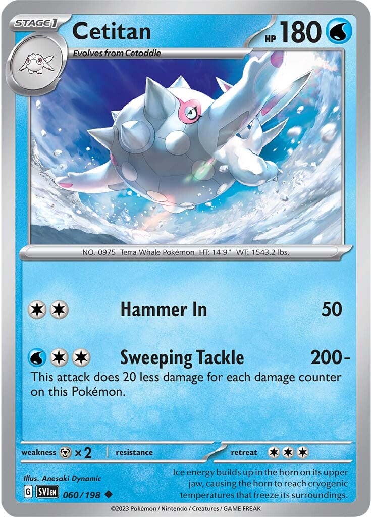 Cetitan (060/198) [SV01: Scarlet & Violet Base Set]