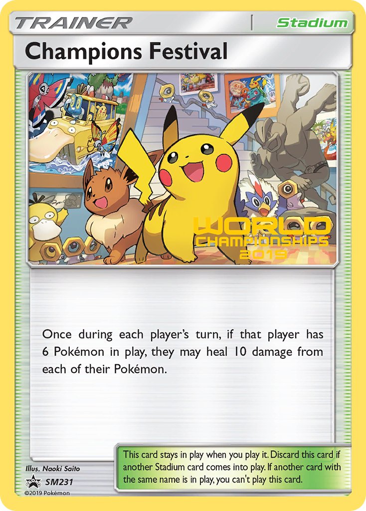 Champions Festival - SM231 (World Championships 2019) [Top Thirty-Two] (SM231) [SM Promos]