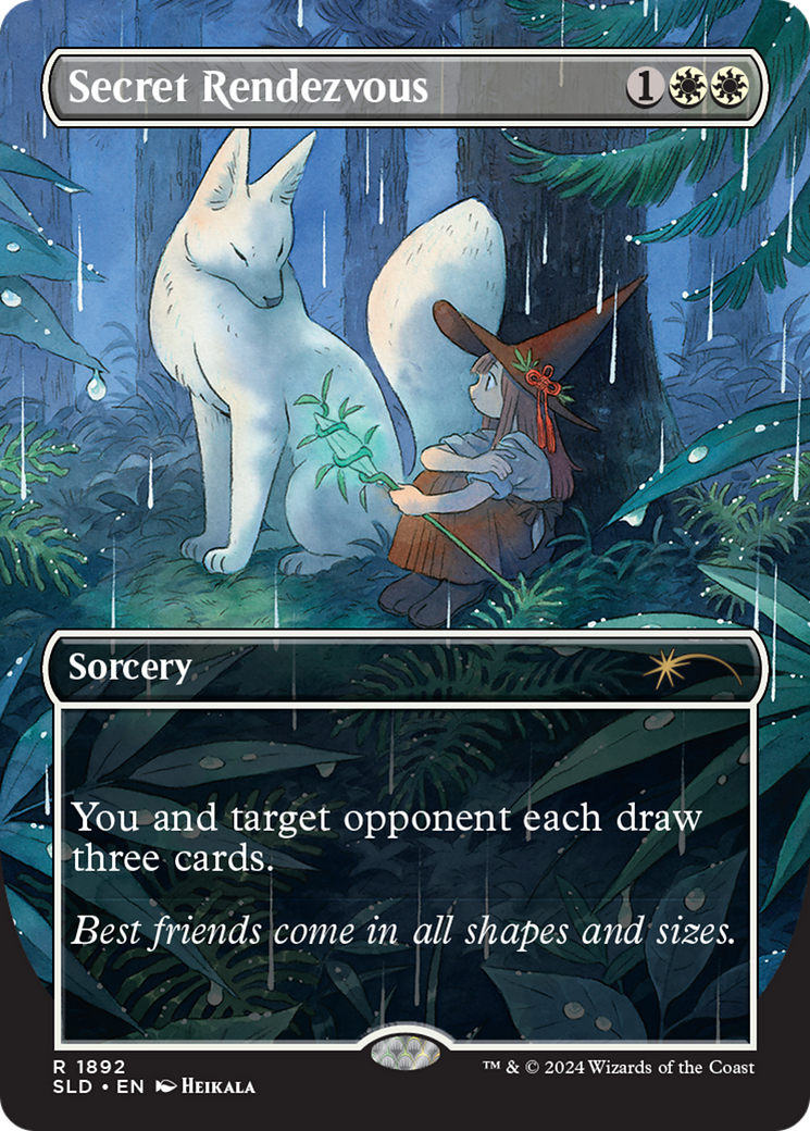 Secret Rendezvous (1892) (Rainbow Foil) (1892) [Secret Lair Drop Series]