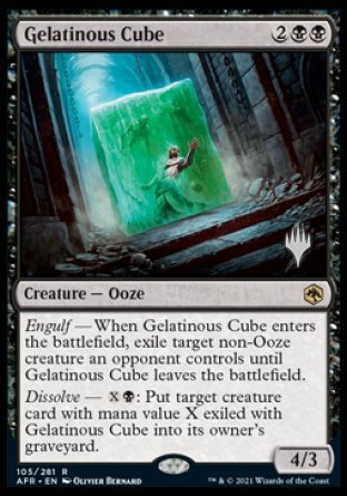 Gelatinous Cube (105) [Promo Pack: Adventures in the Forgotten Realms]