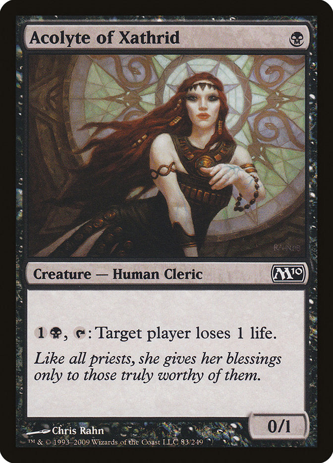 Acolyte of Xathrid (83) [Magic 2010 (M10)]