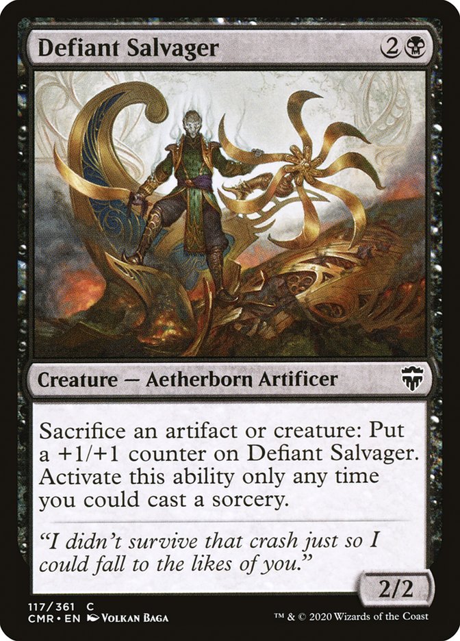 Defiant Salvager (117) [Commander Legends]