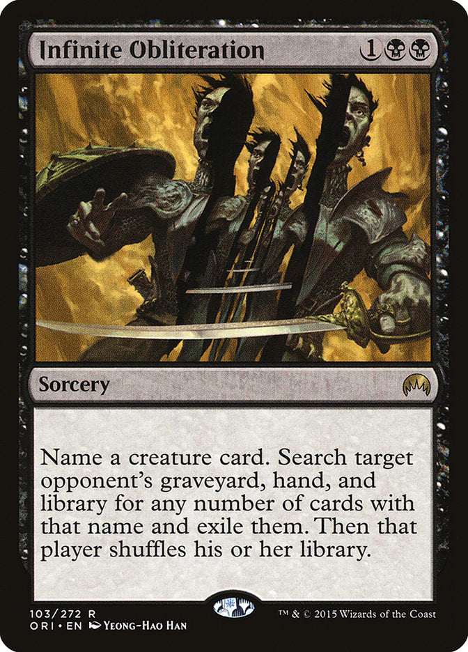 card finder mtg Infinite Obliteration [Magic Origins] — Darkhold Games