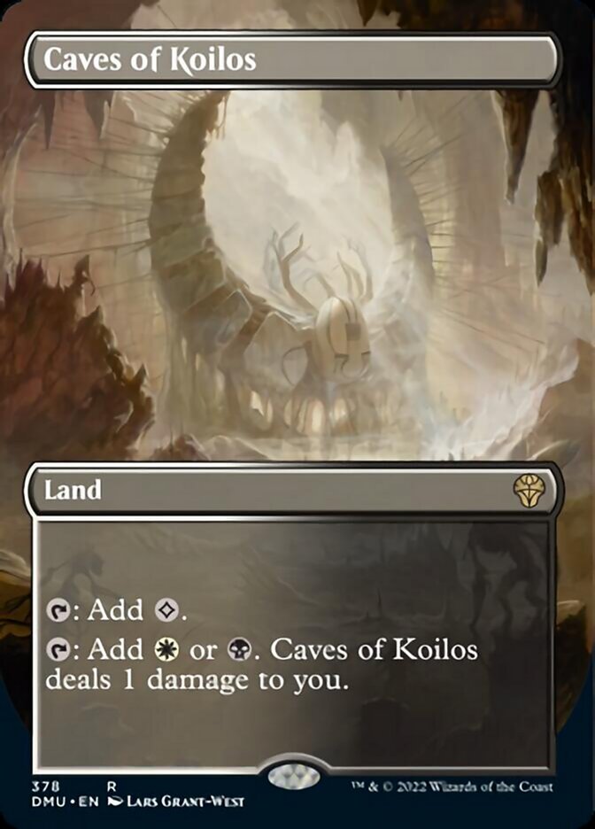 Caves of Koilos (Borderless) (378) [Dominaria United]