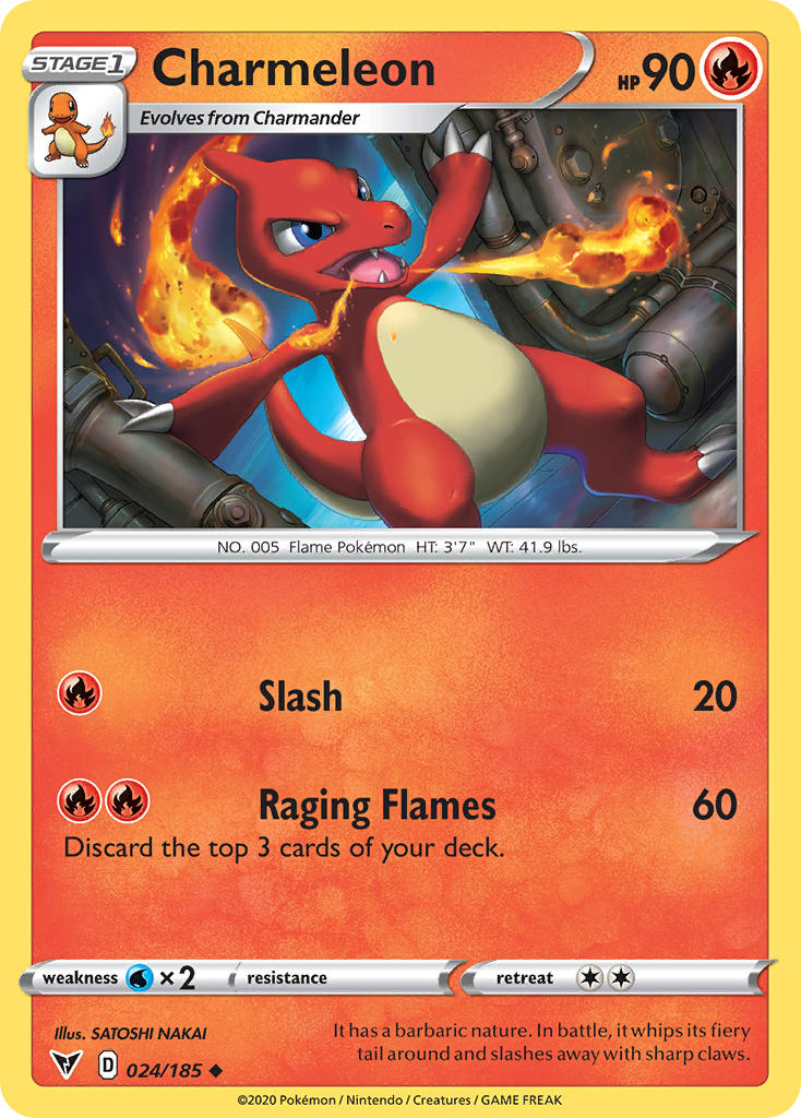 Charmeleon (024/185) [SWSH04: Vivid Voltage]