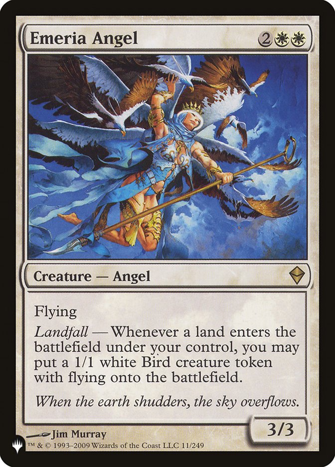 Emeria Angel (11/249) [The List Reprints]
