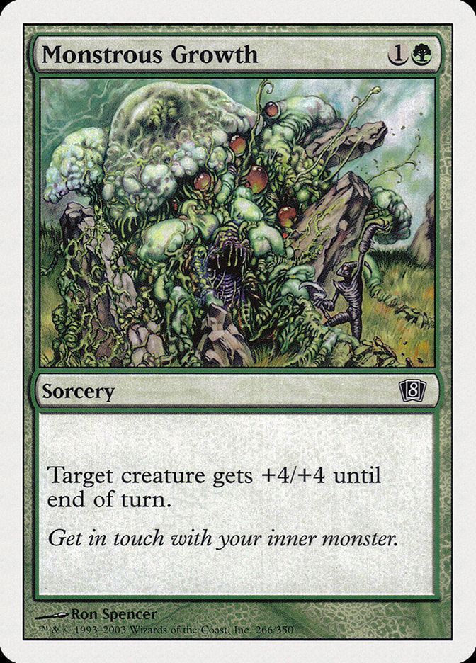 Monstrous Growth (266) [8th Edition]