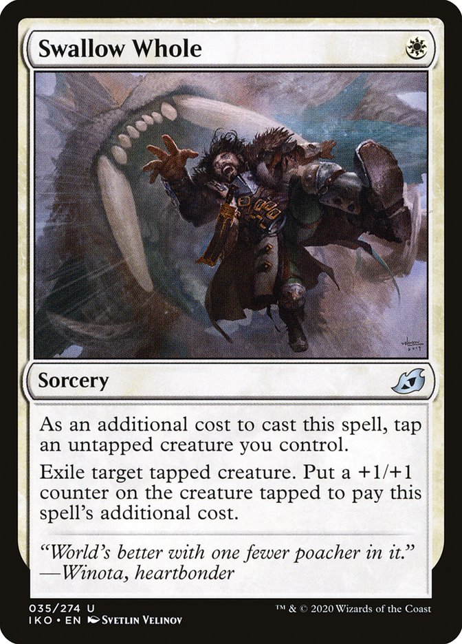 Swallow Whole (35) [Ikoria: Lair of Behemoths]