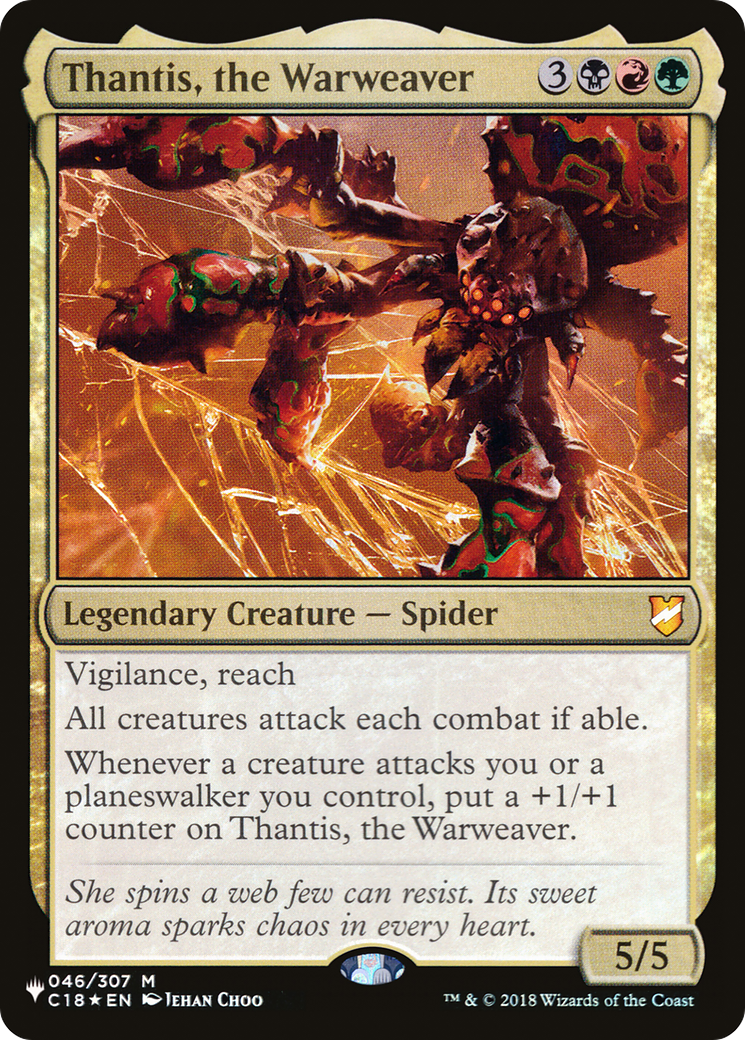Thantis, the Warweaver (046/307) [The List Reprints]