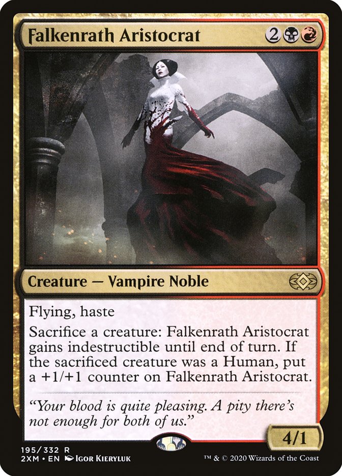 Falkenrath Aristocrat (195) [Double Masters]