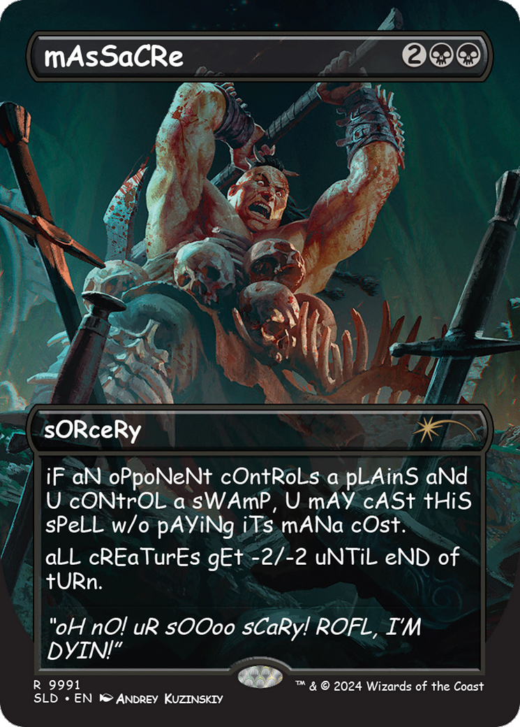 mAsSaCRe (9991) [Secret Lair Drop Series]