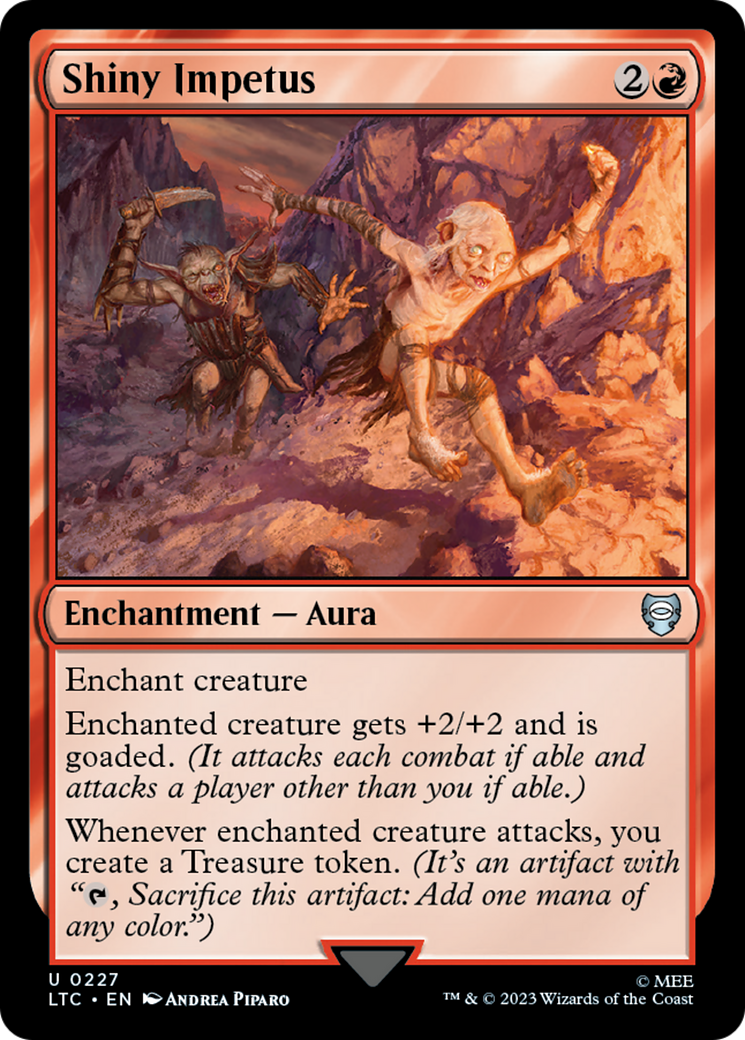 Shiny Impetus (227) [Commander: The Lord of the Rings: Tales of Middle-earth]