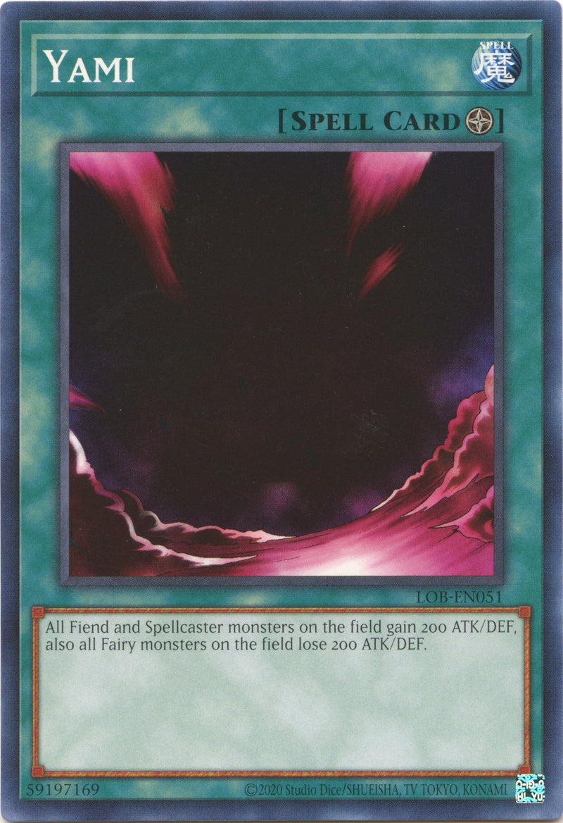 Yami (LOB-EN051) [Legend of Blue Eyes White Dragon (25th Anniversary Edition)]