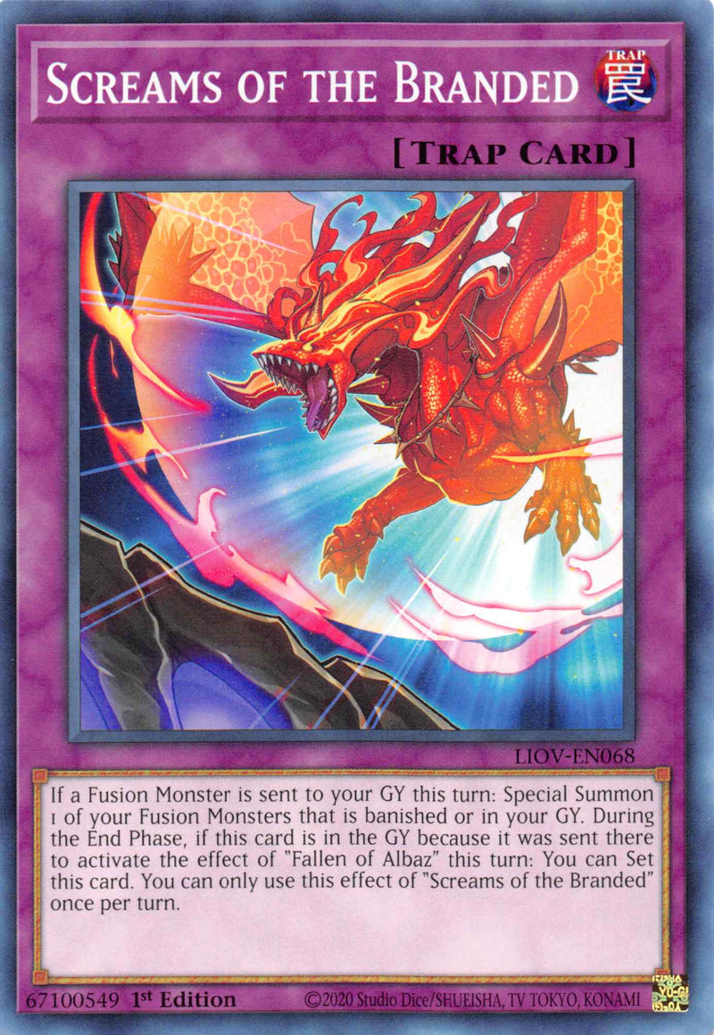 Screams of the Branded (LIOV-EN068) [Lightning Overdrive]