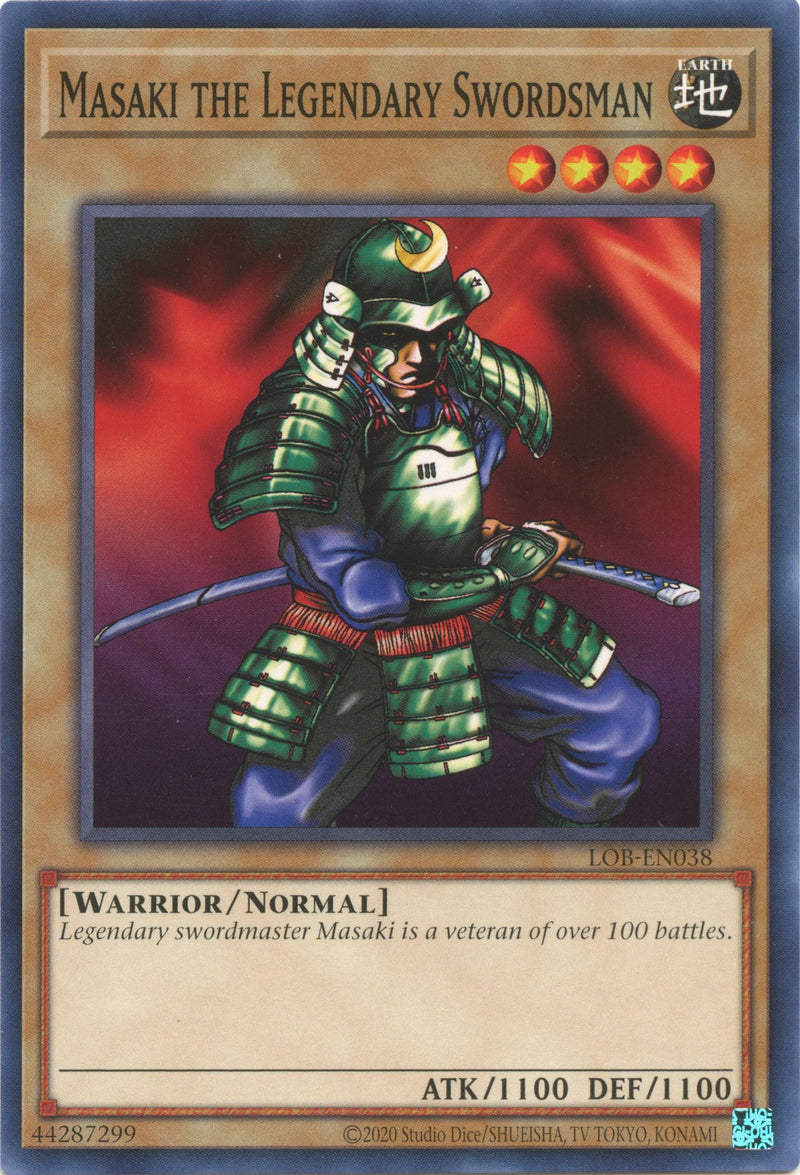 Masaki the Legendary Swordsman (LOB-EN038) [Legend of Blue Eyes White Dragon (25th Anniversary Edition)]