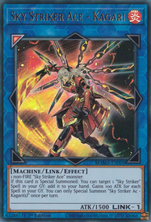 Sky Striker Ace - Kagari (MAMA-EN005) [Magnificent Mavens]