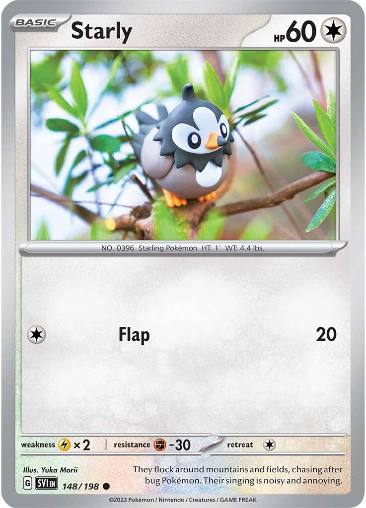 Starly (148/198) [SV01: Scarlet & Violet Base Set]