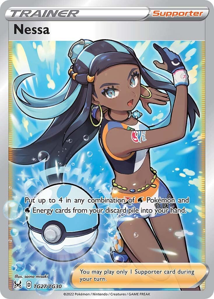 Nessa (TG27/TG30) [SWSH11: Lost Origin Trainer Gallery]