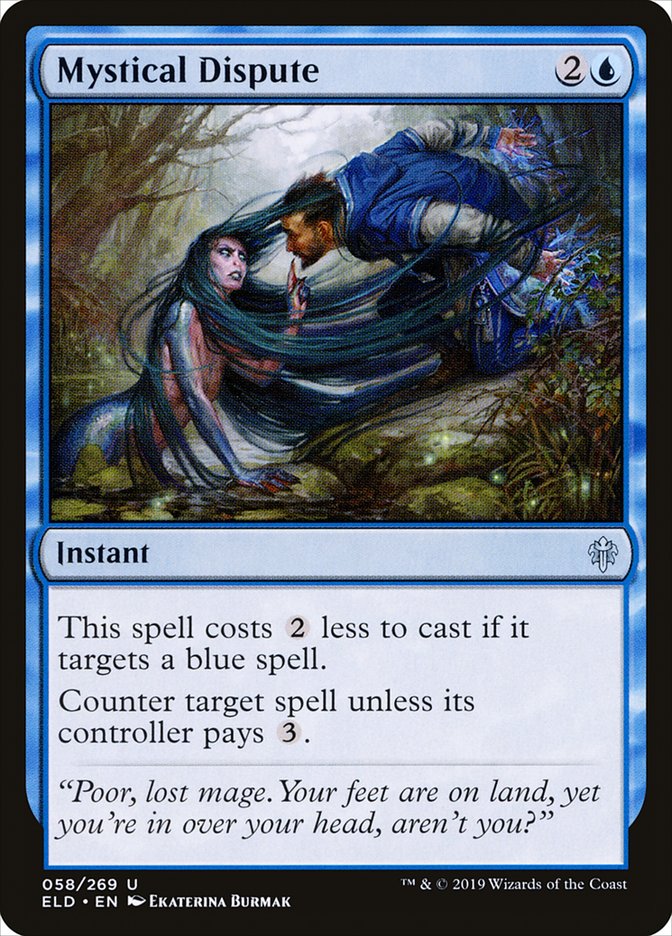 Mystical Dispute (58) [Throne of Eldraine]