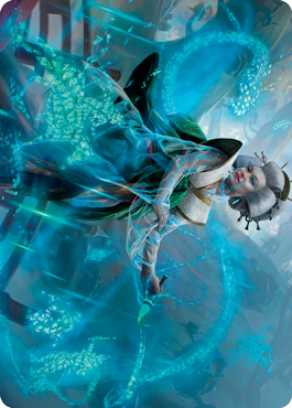 Bearer of Memory Art Card (1) [Art Series: Kamigawa: Neon Dynasty]