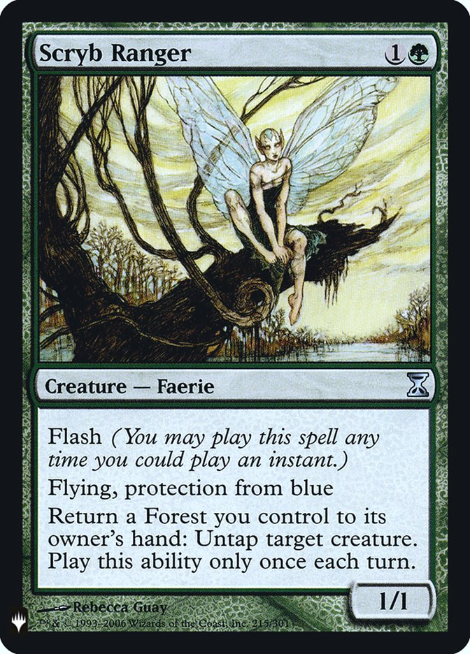 Scryb Ranger (215) [The List Reprints]