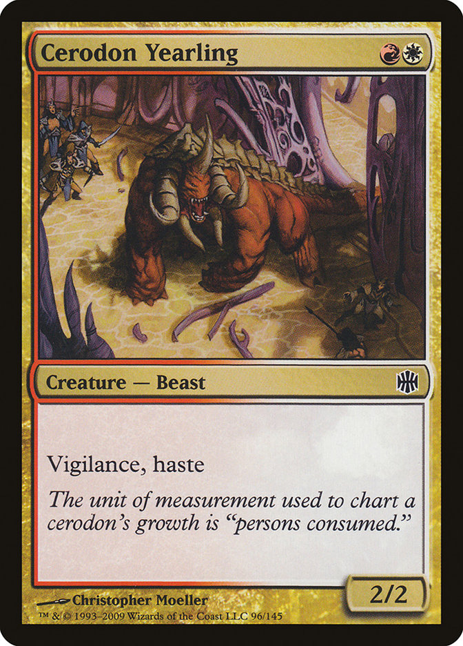 Cerodon Yearling (96) [Alara Reborn]