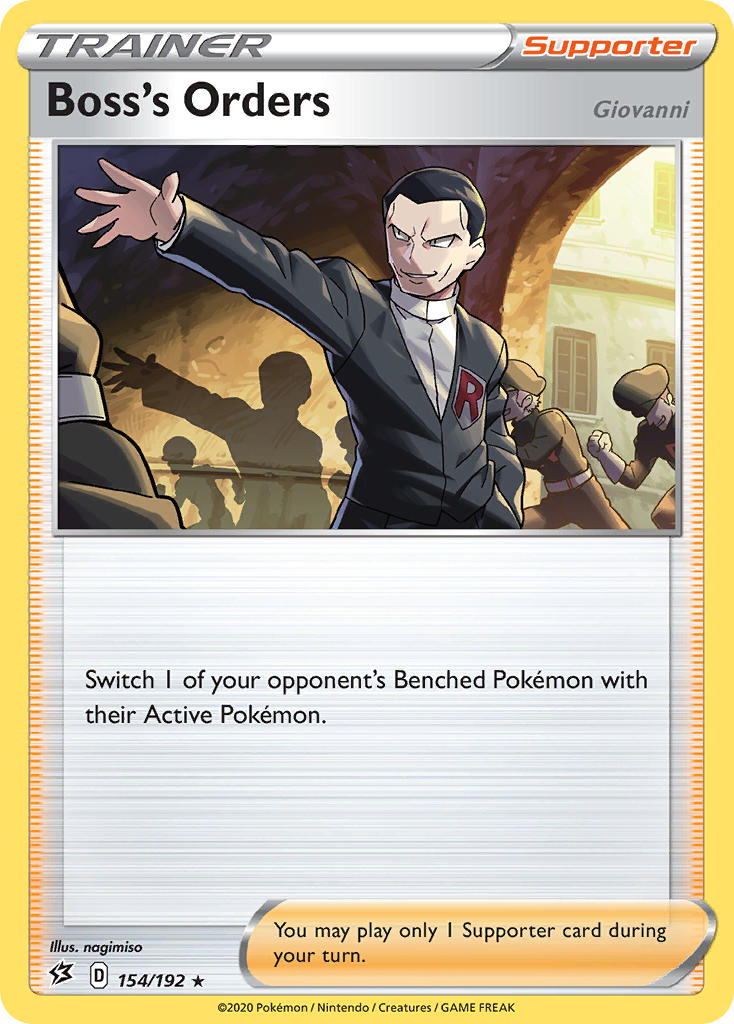 Boss's Orders (154/192) [Deck Exclusives]