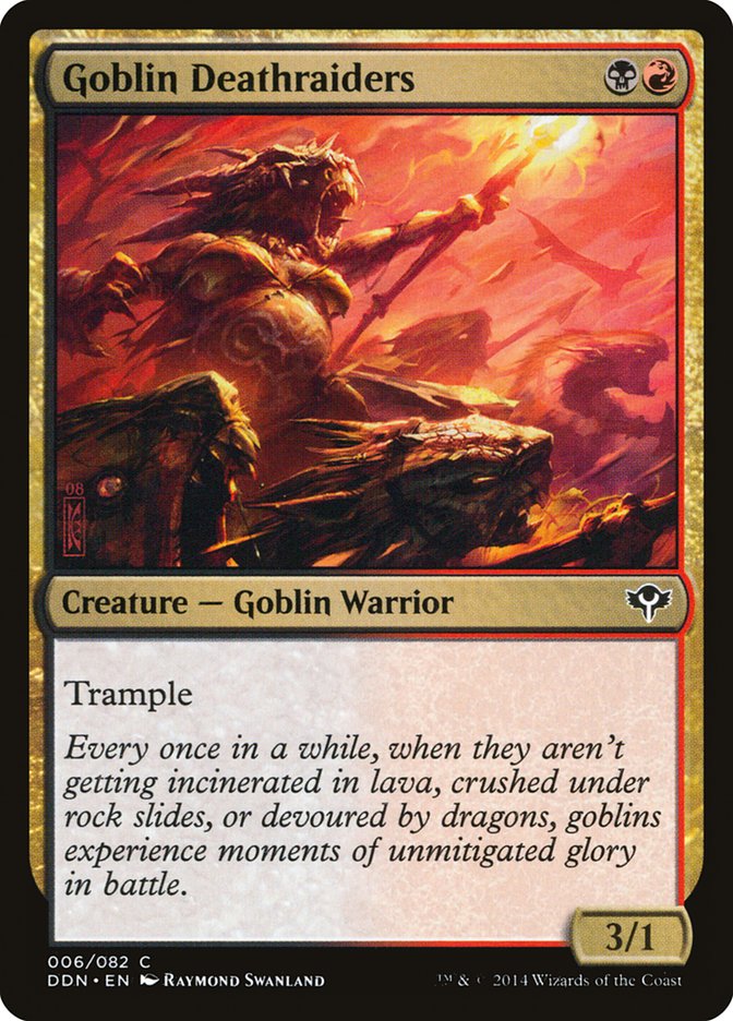 Goblin Deathraiders (6) [Duel Decks: Speed vs. Cunning]