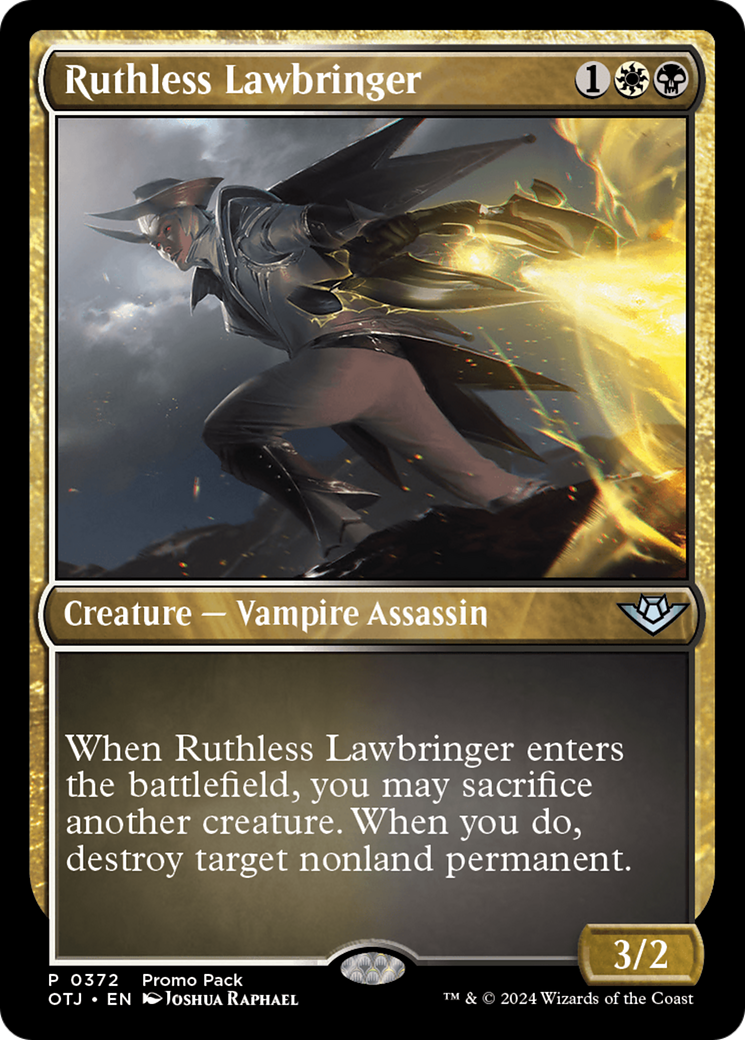 Ruthless Lawbringer (372) [Promo Pack: Outlaws of Thunder Junction]