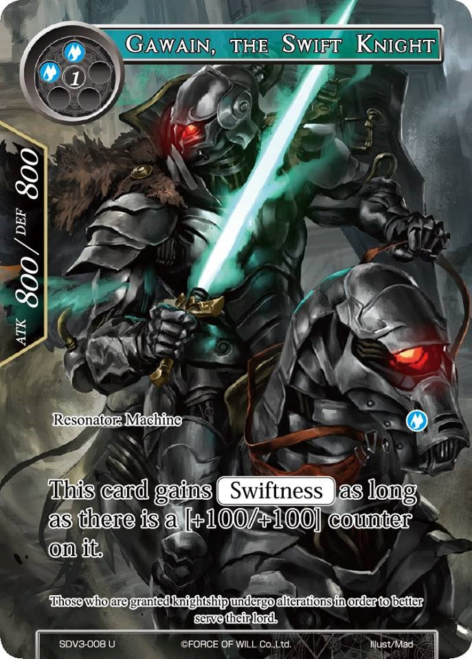 Gawain, the Swift Knight (SDV3-008) [Valhalla Cluster Starter Deck]