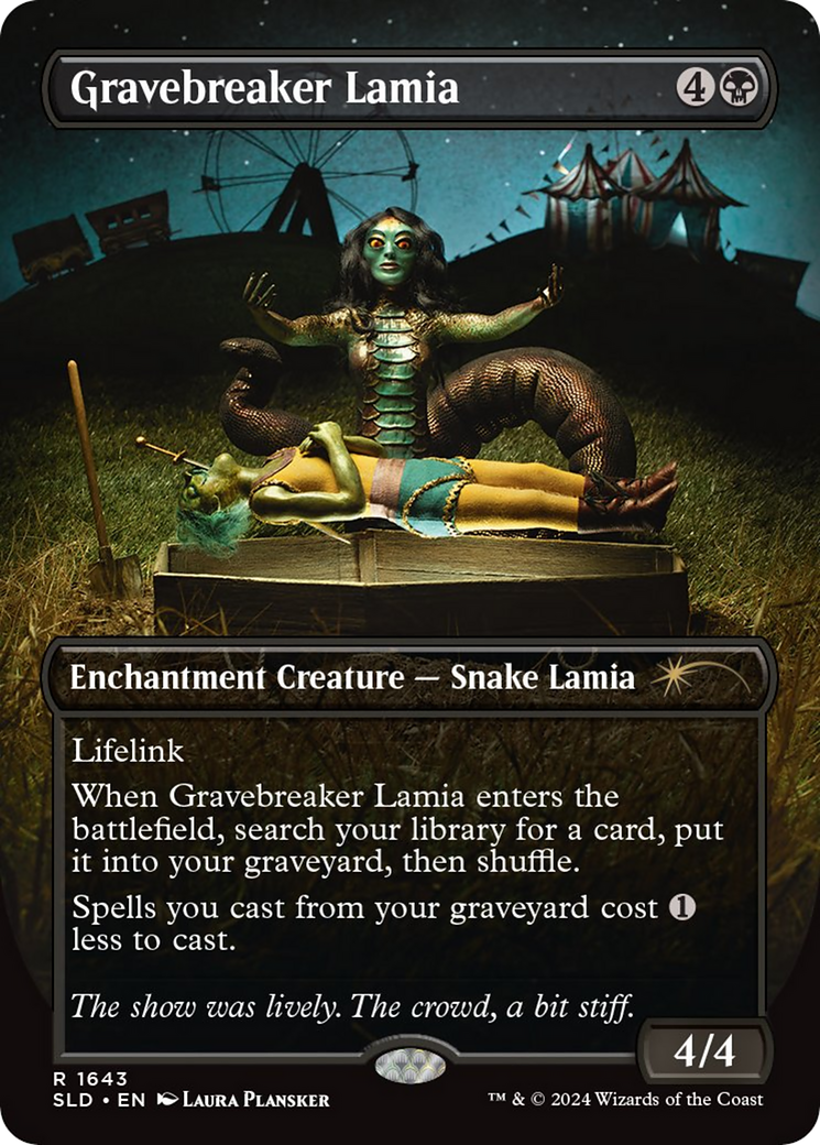 Gravebreaker Lamia (Rainbow Foil) (1643) [Secret Lair Drop Series]
