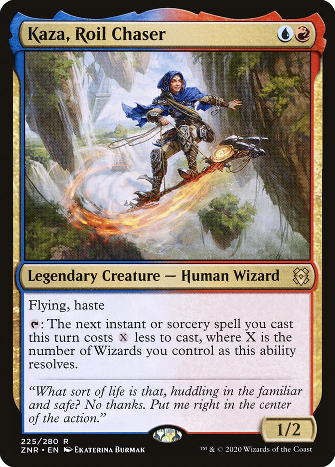Kaza, Roil Chaser (225) [Zendikar Rising]