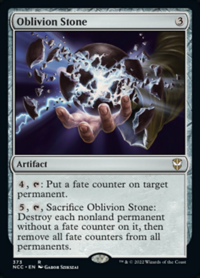 Oblivion Stone (373) [Commander: Streets of New Capenna]
