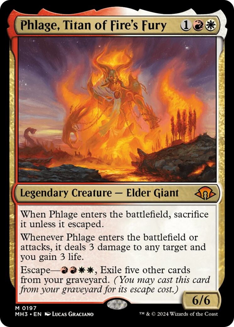 Phlage, Titan of Fire's Fury (197) [Modern Horizons 3]