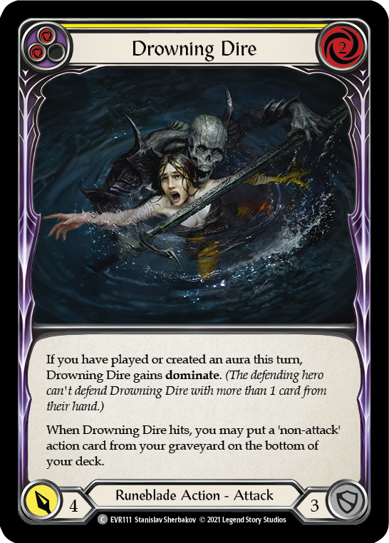 Drowning Dire (Yellow) (EVR111) [Everfest]