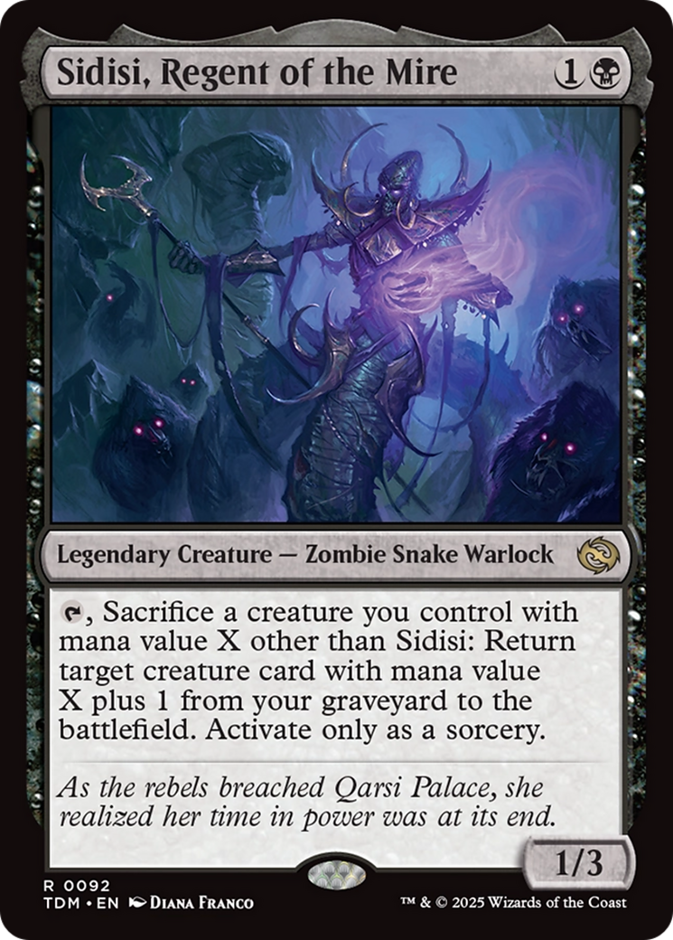 Sidisi, Regent of the Mire (92) [Tarkir: Dragonstorm]