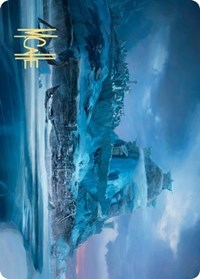 Port of Karfell Art Card (Gold-Stamped Signature) (72) [Art Series: Kaldheim]