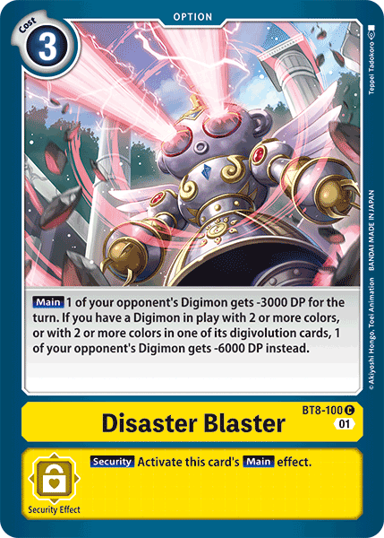 Disaster Blaster (BT8-100 C) [New Awakening]