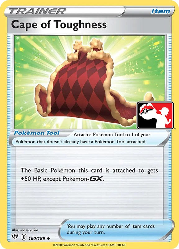Cape of Toughness (160/189) [Prize Pack Series Cards]