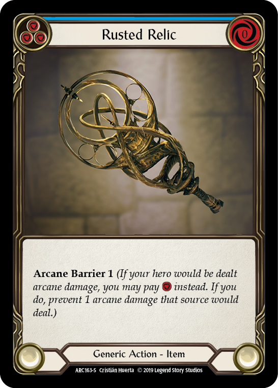 Rusted Relic (ARC163) [Arcane Rising]