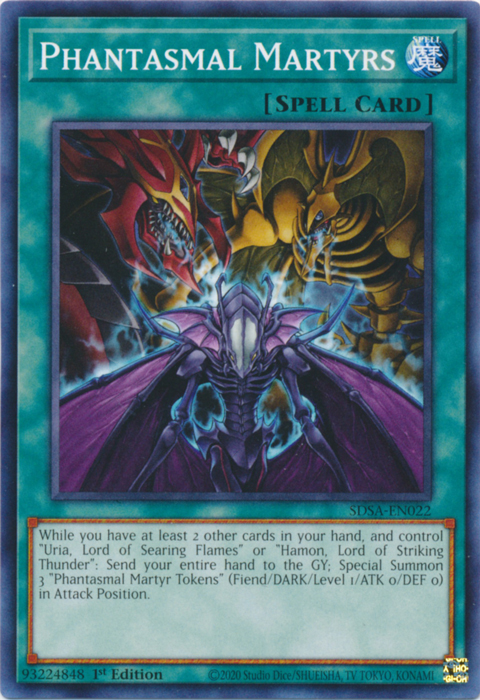 Phantasmal Martyrs (SDSA-EN022) [Structure Deck: Sacred Beasts]