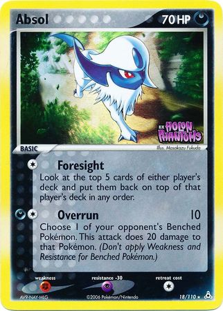 Absol (18/110) [EX Holon Phantoms]