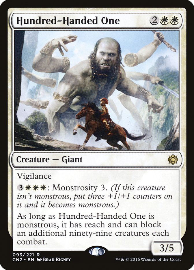 Hundred-Handed One (93) [Conspiracy: Take the Crown]