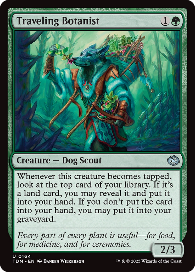 Traveling Botanist (164) [Tarkir: Dragonstorm]