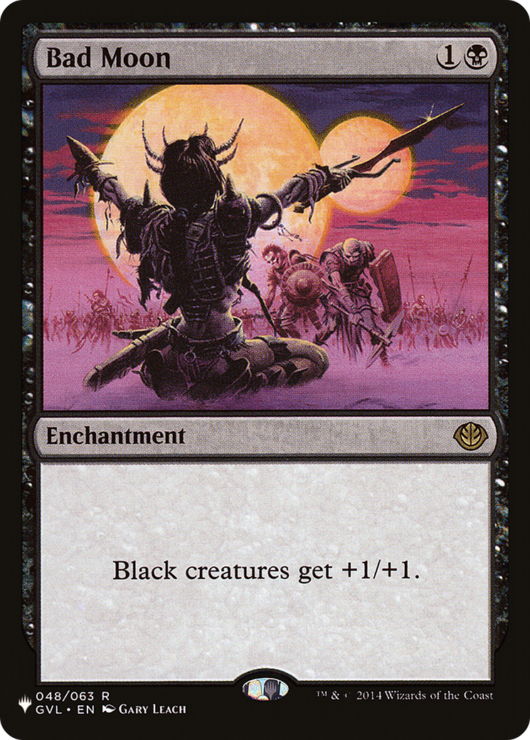 Bad Moon (GVL) (048/063) [The List Reprints]
