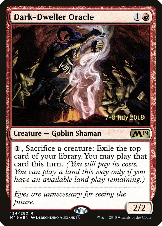 Dark-Dweller Oracle (134) [Prerelease Cards]
